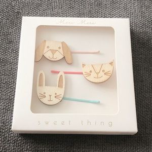 BOGOF Meri Meri Hair Clips Animals
